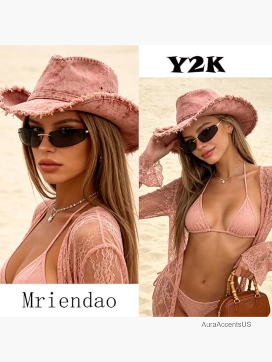 Y2K Wrap Around Sunglasses Retro 2000s Metal Frame UV400 Protection main image 6